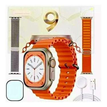 Imagem de Smartwatch Ultra9 Modelo 2024 Lançamento 2 Pulseiras + Película - Micr