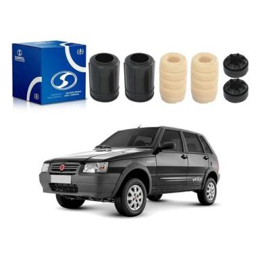 Imagem de Kit Batentes Dianteiro Sampel Uno Way 1.0 2008 A 2013