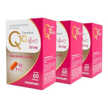 Imagem de Kit 3 Coenzima Q10 Gold Ubiquinona 50mg 60 Cápsulas Chikweb