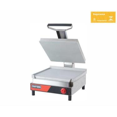 Imagem de Sanduicheira Lisa Simples Croydon Ssgl Elétrica 45x43, 220V