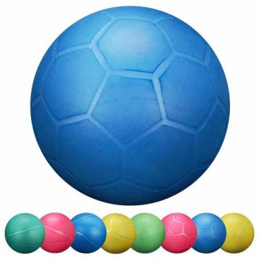 Imagem de 12 Mini Bolas De Vinil Apolo Frisada 10 cm Futebol Coloridas, 12 Unida