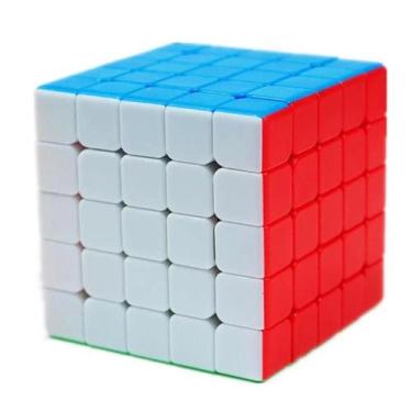 Imagem de Cubo Mágico Cúbico Profissional 5x5 colorido - brinquemeli