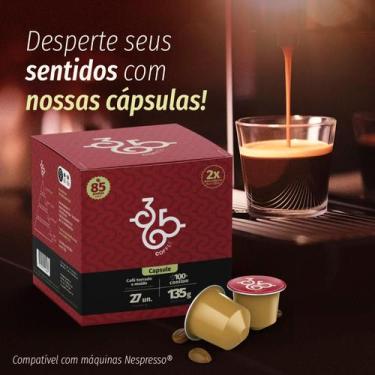 Imagem de Cápsulas Café Especial - 365 Coffee - Caixa com 27 unidades