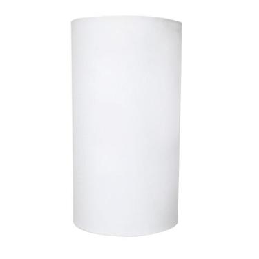 Imagem de Cúpula Cilindrica Para Abajur Tecido Algodão Bege, Preto e Branco 30 c