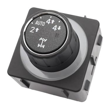 Imagem de Interruptor de tração nas quatro rodas 4WD, caixa de transferência 4WD interruptor seletor 4x4 nº 84254255 para Chevrolet Silverado 2500 HD 2018 preto