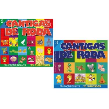 Imagem de CD Cantigas de Roda Volume 2  + Volume 3 - TOP DISC