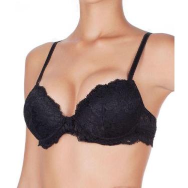 Imagem de Sutiã Com Bojo Duloren 131205 Rendado, 46, Preto