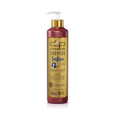 Imagem de Shampoo Dolce Pet Safira Limpeza Intensa Cereja e Avelã para Cães e Ga