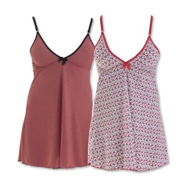 Imagem de Kit com 2 Camisolas Liganete - Click Mais Bonita,  M, Cinza