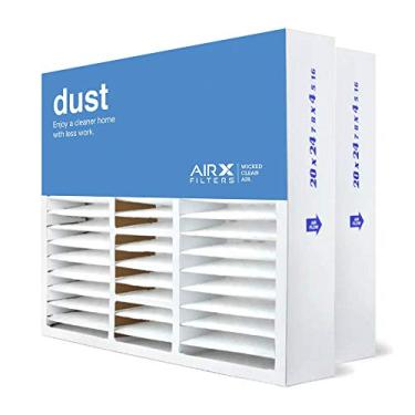Imagem de AIRX FILTERS WICKED CLEAN Air. Substituição compatível com filtro de ar Honeywell 20 x 25 x 4 MERV 8 HVAC AC FC100A1037 pacote com 2 filtros