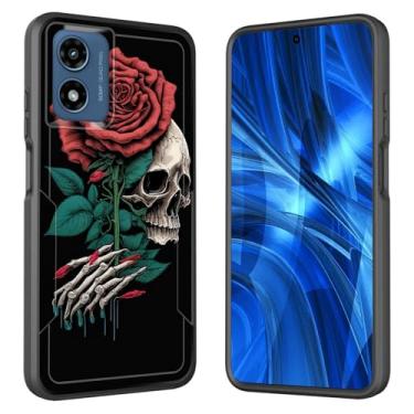 Imagem de JHYYTUJTYP Capa para Moto G Power 5G 2024, [Teste de queda de grau militar] Capa protetora resistente à prova de choque resistente à prova de choque para Motorola Moto G Power 5G 2024 de 6,7