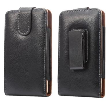 Imagem de Capa giratória de couro com clipe de cinto para celular coldre giratório para iPhone 15 14 Pro 13 12 Pro 11 XR XS X Samsung Galaxy S23 S22 S21 S20 S10 A10e Note10 Google Pixel 7a 6a Pixel 8 (M)