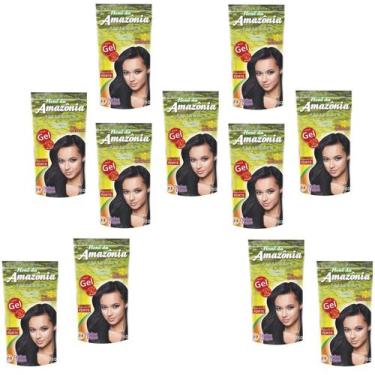 Imagem de Hene Em Gel Amazonia 09x180gr Divina Dama Preto Medio (Preto Natural) 
