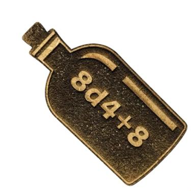 Imagem de Poções De Cura Para RPG De Mesa Itens Cura Miniatura D&D (Poção de cura superior, kit, 3.0)