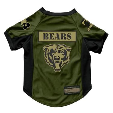 Imagem de Littlearth NFL Valor Pet Stretch Jersey Chicago Bears