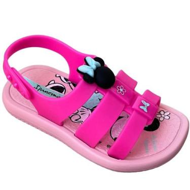 Imagem de Sandalia Infantil Minnie Papete Ipanema Disney Baby Macia Leve Confort