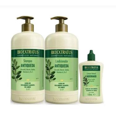 Imagem de Kit Bio Extratus Jaborandi - Sh 1L + Cond 1L + Tônico 100ml