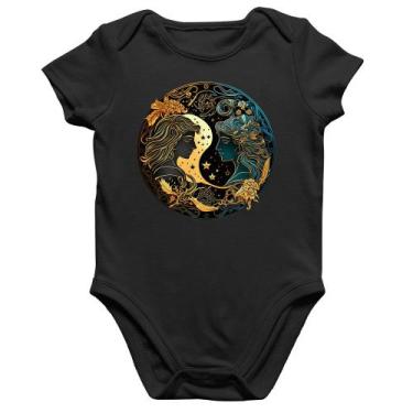 Imagem de Body Bebê Algodão Gêmeos Sígno - Foca na Moda, Preto, GG