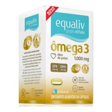 Imagem de Ômega 3 1.000mg Suplemento Óleo de Peixe C180 - Equaliv - Equaliv Phar