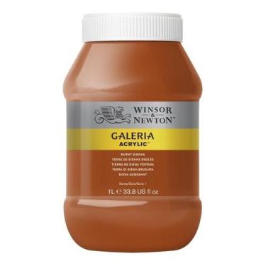 Imagem de Tinta Acrílica Galeria 1 Litro Burnt Sienna Winsor & Newton