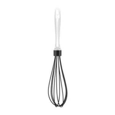 Imagem de Bate Clara Silicone Cabo Acrílico 30 Cm Preto - UD178 - Multilaser