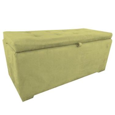 Imagem de Bau puff organizador porta treco brinquedos sapatos infantil multiuso 