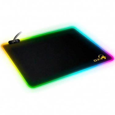 Imagem de Mouse Pad Gamer Genius GX-PAD RGB 300S 320X270X3MM, Preto