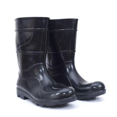 Imagem de Bota Borracha Galocha Pvc Impermeável Motoboy Faxina Cano Médio - CART
