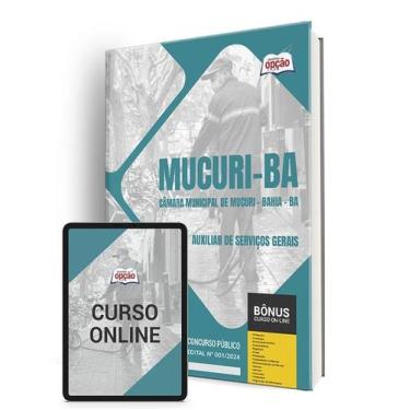 Imagem de Apostila Câmara de Mucuri - BA 2024 - Auxiliar de Serviços Gerais