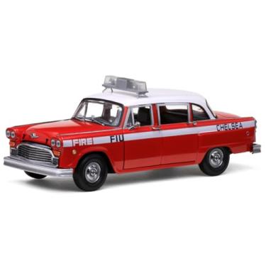 Imagem de 1981 Checker A11 Chelsea Fire Engine Bombeiro - Escala 1:18 - Sun Star