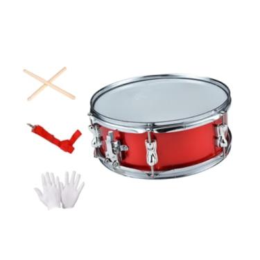 Imagem de Colaxi 14 em tarola instrumento de percussão instrumentos musicais bateria para meninos adolescentes, Red 14 Inch