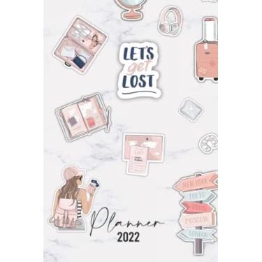 Imagem de 2022 Planner Weekly And Monthly Traveling, Agenda Schedule Organizer and Appointment Notebook 9x11