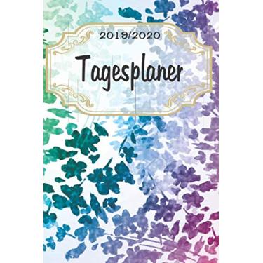 Imagem de Tagesplaner 2019/2020: DIN A5 Kalender von 09/2019-08/2020 1 Tag = 1 Seite mit großem Tagesplaner und großartiger Übersicht. Monatsübersicht, ... in diesem Kalenderbuch. Bunt Herbst Cover