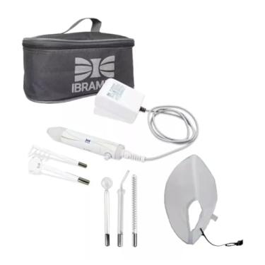 Imagem de Maquina de Alta Frequência Limpeza De Pele + eletrodos + mascara termica 220V