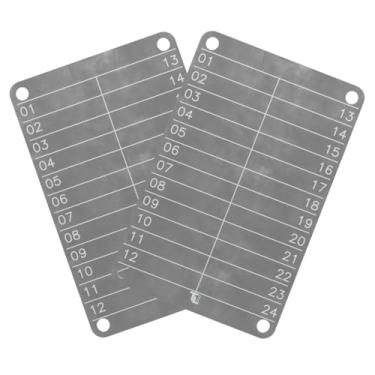 Imagem de Cold Wallet de Metal Bitcoin Seed Phrase Storage para Criptomoedas - Aço Inox 304 - TL PRO (2 UN.)