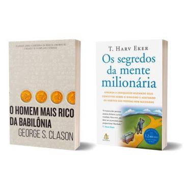 Imagem de Kit Os Segredos Mente Milionária + Homem Mais Rico Da Babilônia - Sext