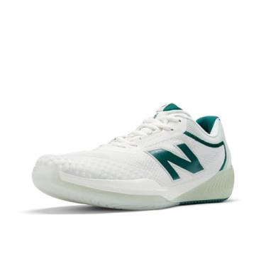 Imagem de New Balance FuelCell 996 V6 Tênis masculino, Sal marinho/menta natural/verde pântano, 7.5