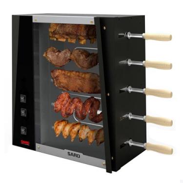 Imagem de Assador Elétrico 5 Espetos Rotativos Saro CHR22 220V