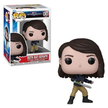 Imagem de Funko Pop! Marvel Captain America Brave New Ruth Bat-seraph, azul/bege