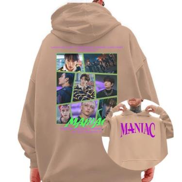 Imagem de Moletom Blusa De Frio Skz Stray Kids Maniac Album Grupo Kpop - Abstrac