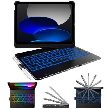 Imagem de Capa de Teclado para iPad 10ª Geração (10,9", 2022) - Preta