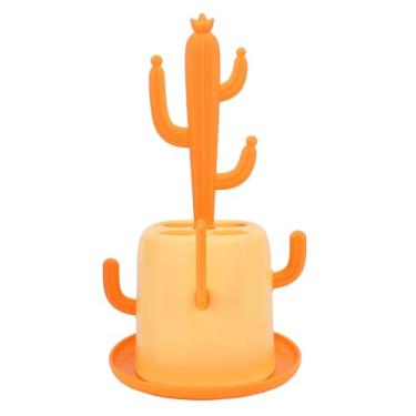 Imagem de Rack de Secagem para Garrafas de Bebê, Space Saving Baby Bottle Drain Rack Secador Titular PP Antiderrapante Moderno Destacável Multifuncional Cup Holder, para Casa e Viagem