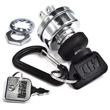 Imagem de HD Switch Chave de ignição 25 099 02-S, 25 099 04-S serve para motores Kohler CH11 CH12.5 CH14 CH18 CH20 CH22 CH25 M8 M10 M12 M16 M18 M20 e mais - Proteção definitiva com atualização 2 chaves premium