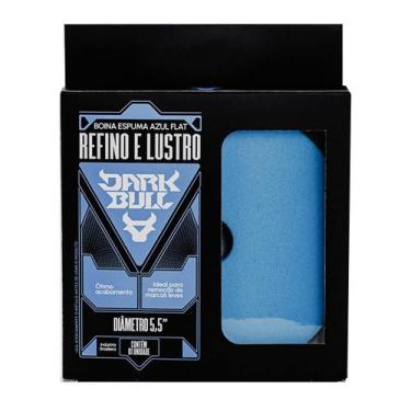Imagem de Boina Espuma Azul Flat 5,5" - Refino / Lustro - DARKBULL