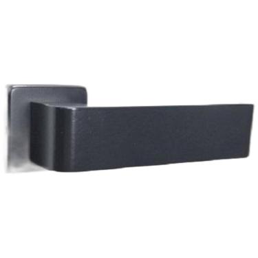 Imagem de Fechadura Lexi Imab Banheiro Wc Preta Preto Fosco Pp 55Mm