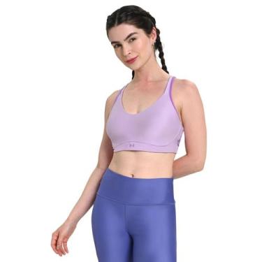 Imagem de Top de Treino Feminino Under Armour Infinity Low 2.0, Roxo, M