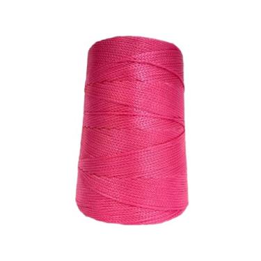 Imagem de Fio Náutico Cordão 5mm: 500g – Ideal para Crochê, Tricô, Macramê e Artesanato – 100% Polipropileno – Bastos e Bazani (Pink)
