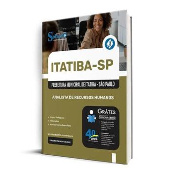 Imagem de Apostila Prefeitura de Itatiba - SP  - Analista de Res Humanos - Edito