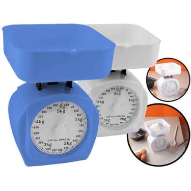 Imagem de Balança Mecânica Analógica Com Prato Cozinha Pesar Alimentos Capacidad