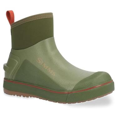 Imagem de Simms Bota masculina Challenger 18 cm, calçado de pesca sem cadarço, Verde rifle, 44